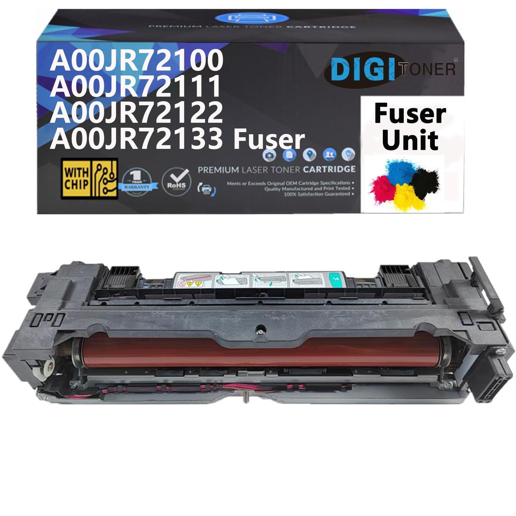 DIGITONER A00JR72100 Fuser Unit Replacement for Konica Minolta A00JR72100 A00JR72122 A00JR72133 A00JR72111 A00JR72144 Fuser Unit Compatible with Bizhub C451 C550 C650 Printers,110V (1-Pack)