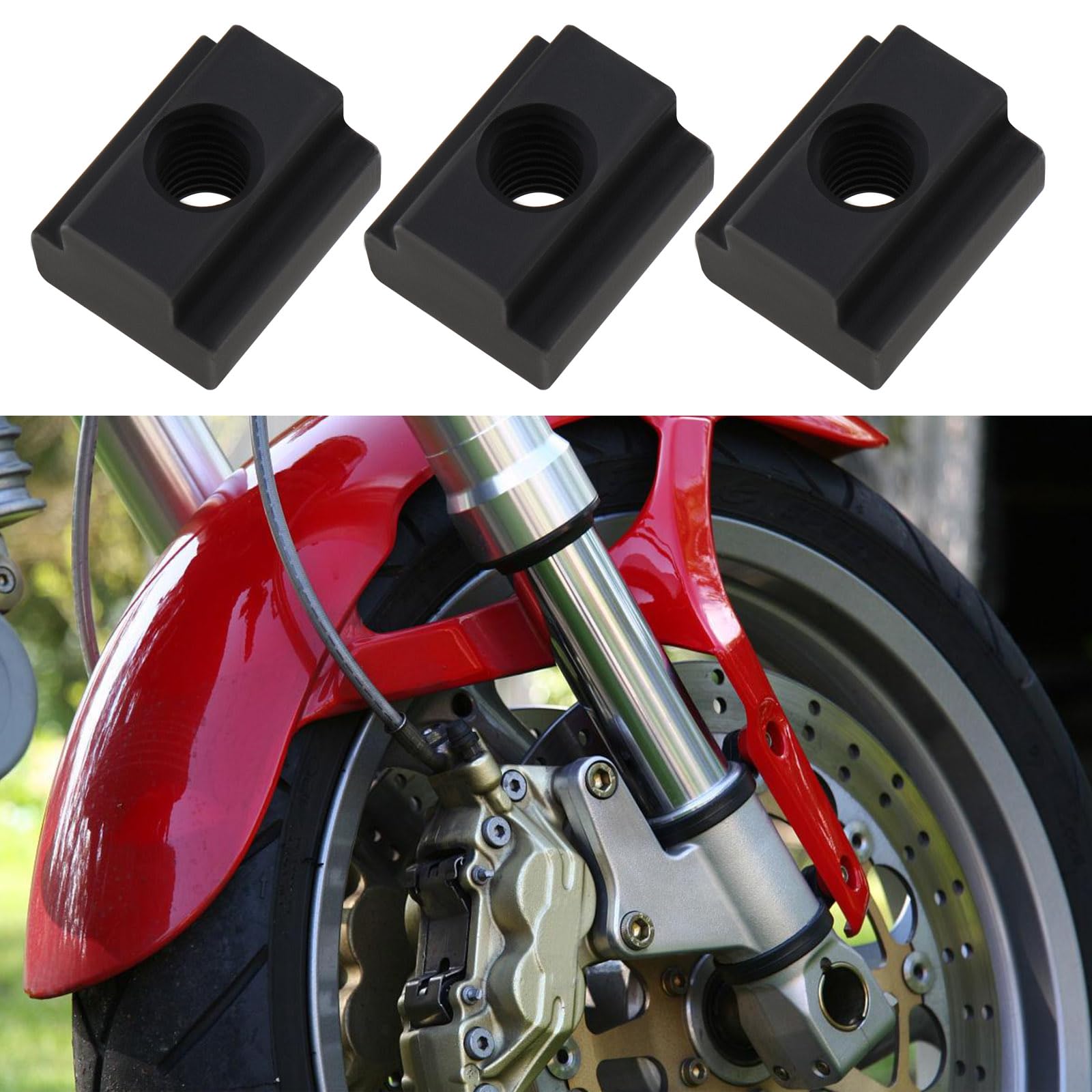 The Lord of the Tools 30Pcs Black Medium Carbon Steel M6 T Slot Nut Milling Machine Nut for Mounting On T Slot Rails Machine T Slot Beds Or As an Accessory in Many Vehicles - Image 2