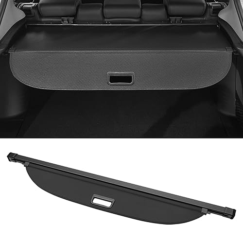 Miniatura 30 de Motoforti Cubierta retráctil para maletero de automóvil para Toyota RAV4 2013-2018, estante de cajuela trasera, equipaje, cubierta de seguridad,