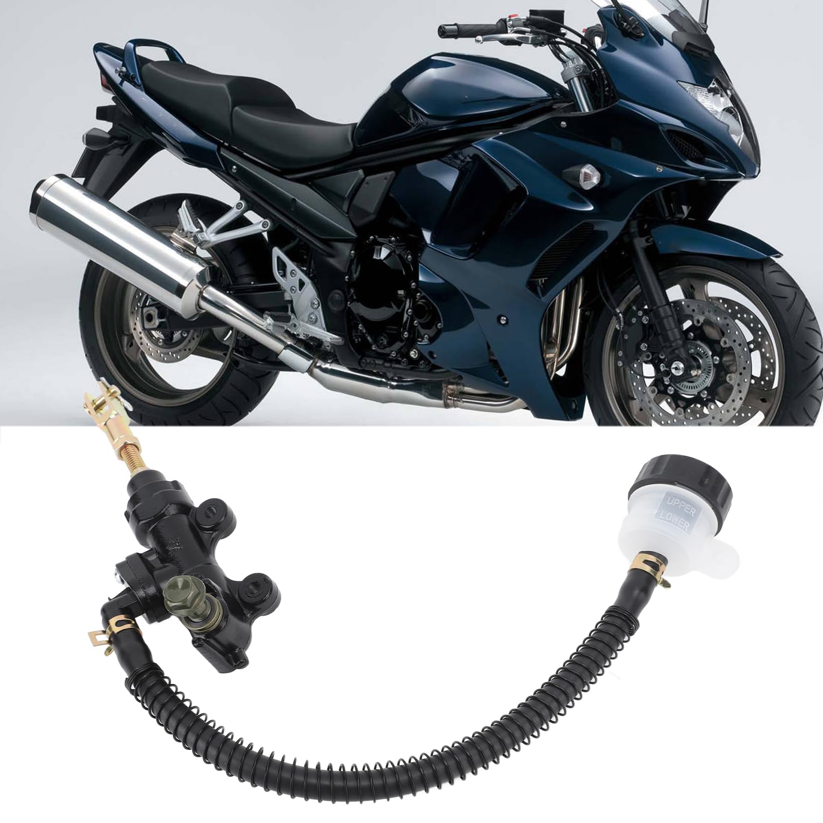 Pompa Freno Posteriore Pompa Serbatoio per Suzuki Bandit GS500 GSX600 GSX650 GSX750 GSX1100 Moto Pompa Freno Posteriore