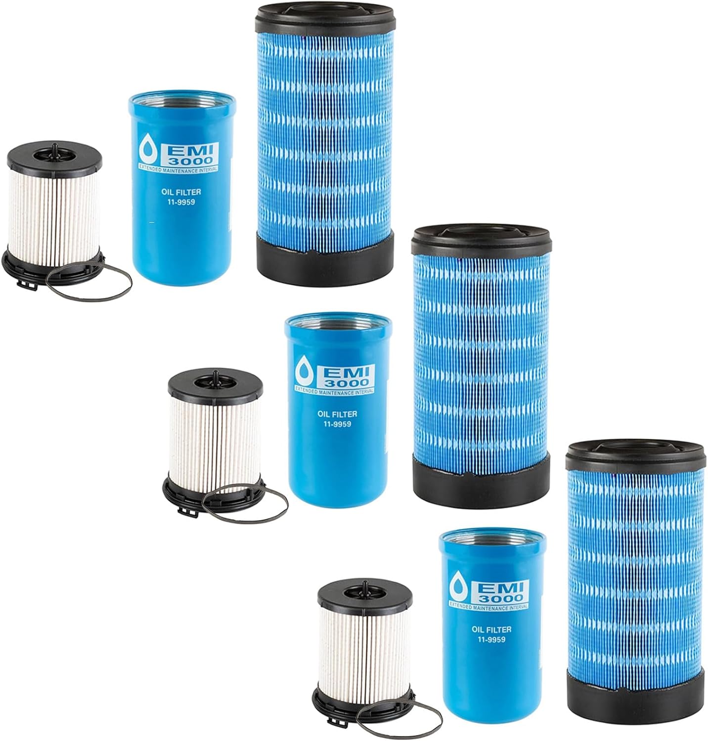 Oil Change PM Kit 11-9959 11-9965 11-9955 Compatible With Thermo King S-700, S700, S-600M, S600M, C600M, C-600M, S-610M Precedent S-600, S600, C-600, C600, S-610, S610 (ONE sets)