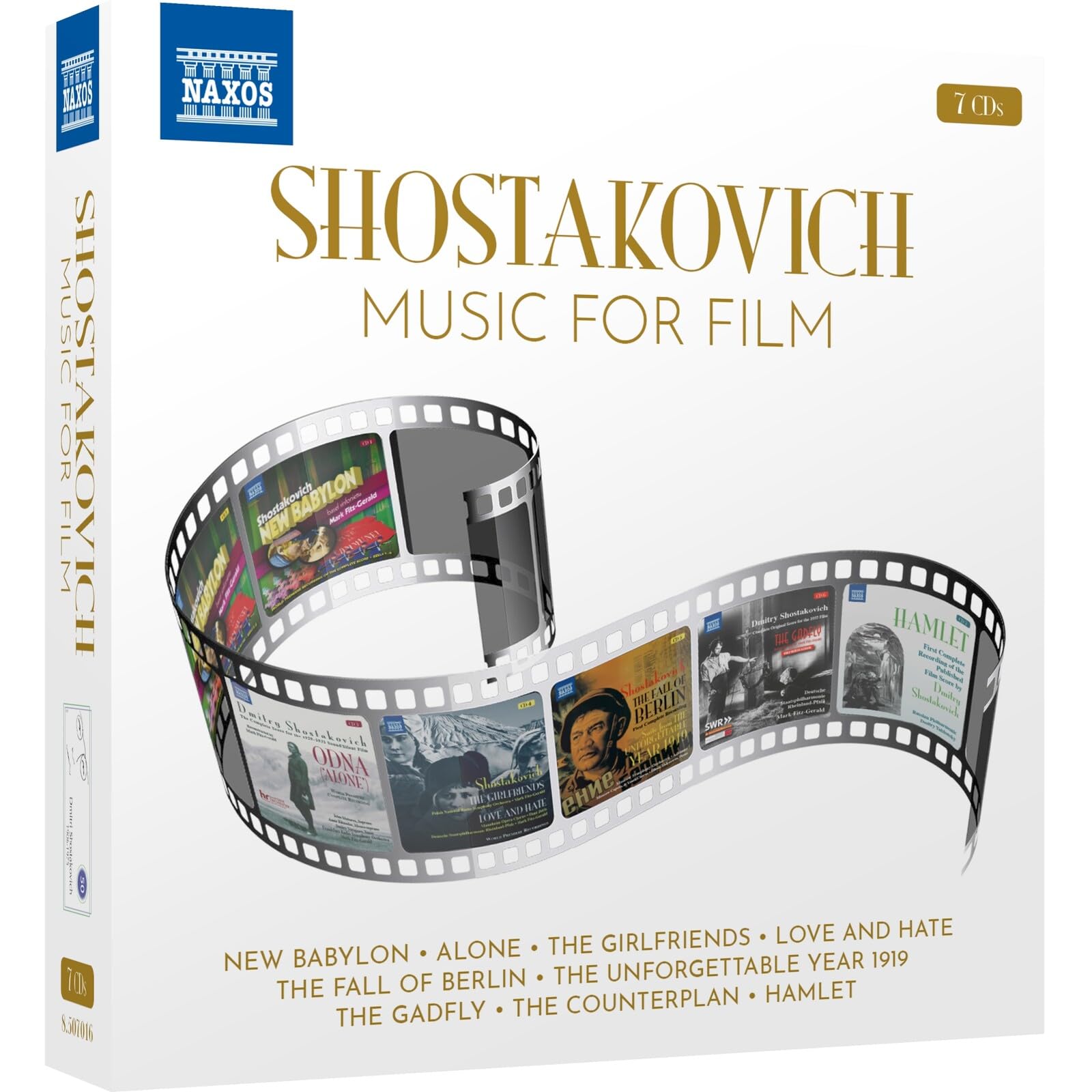 Dmitry Shostakovich: Music for Film (Boxed Set): Amazon.co.uk: CDs