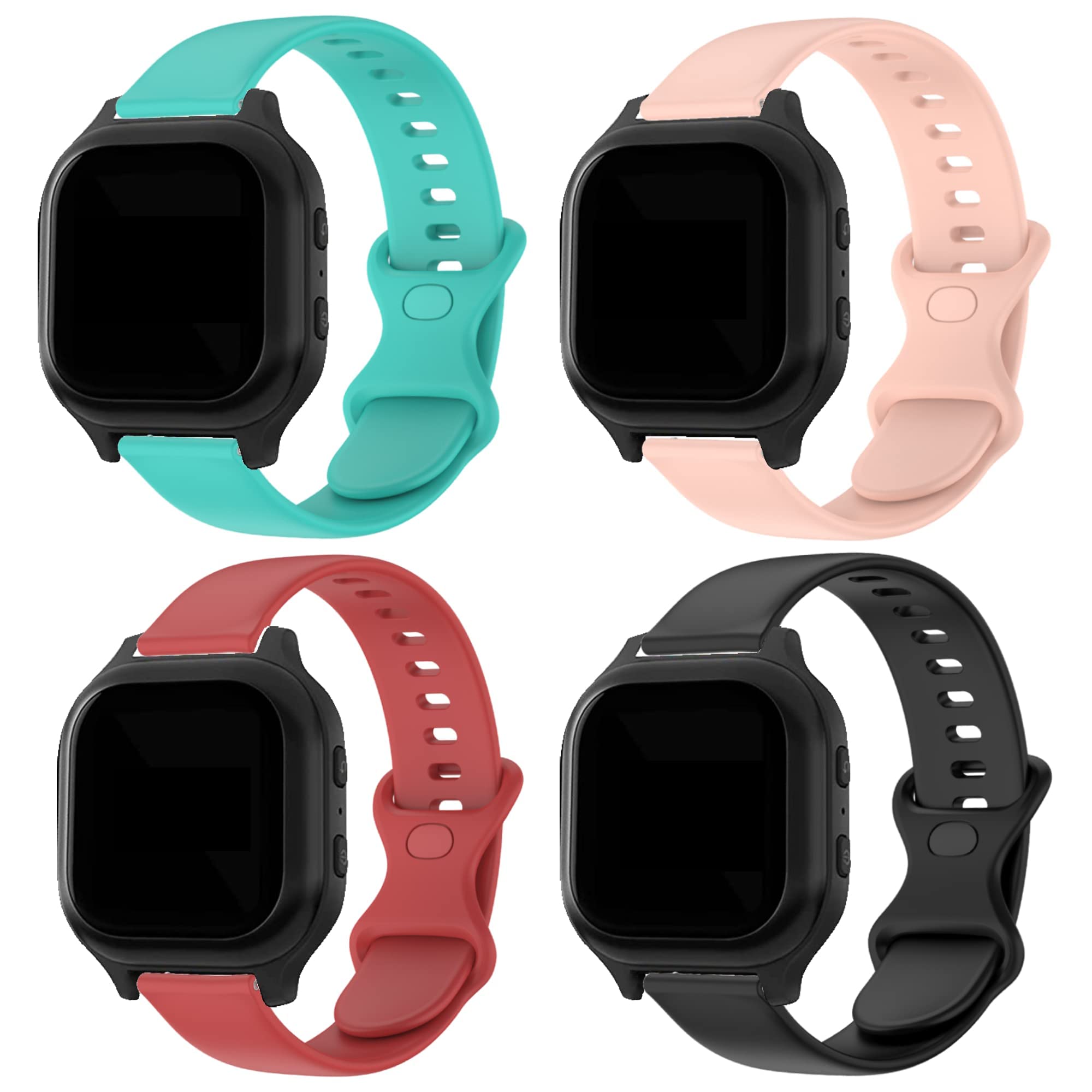 PHYSUN-Compatible With Garmin Forerunner 165 Bands, 20mm Silicone Replacement Strap Garmin Vivoactive 5 Forerunner 55 245 645 Music Smartwatch - View #5