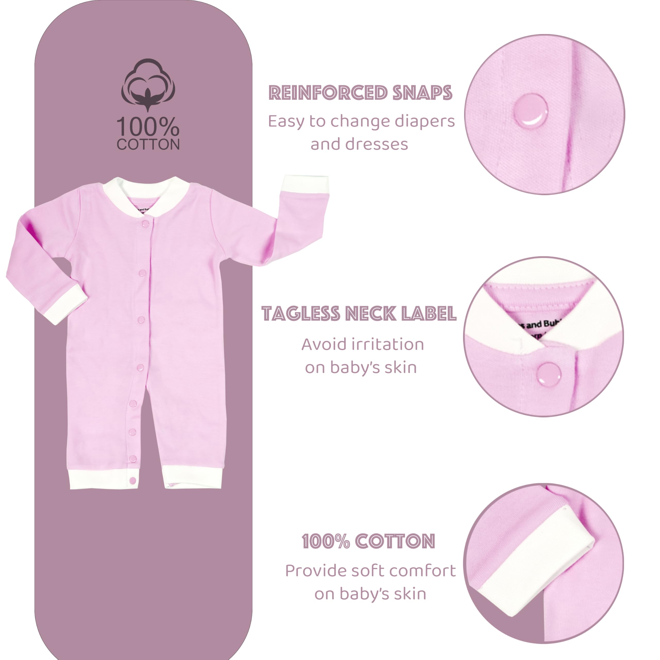 Set de regalo para niña recién nacida, 10 piezas, Rosado, 0 mes