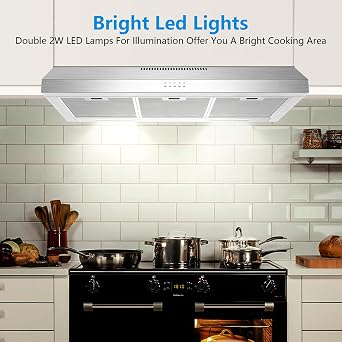 600 CFM Duct/Ductless Stainless Steel Range Hood 36 inch, Round vent