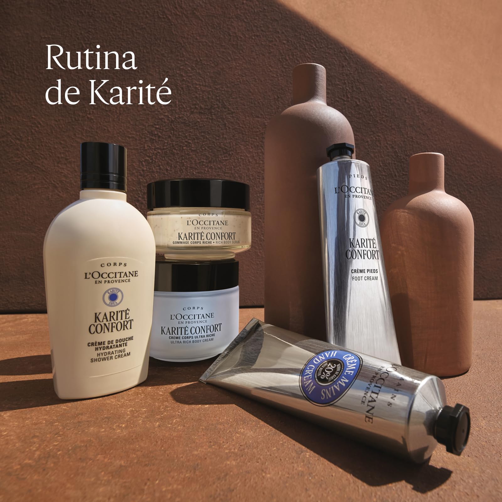 L'OCCITANE Exfoliante Corporal Karité Confort 200 ml Exfolia y nutre