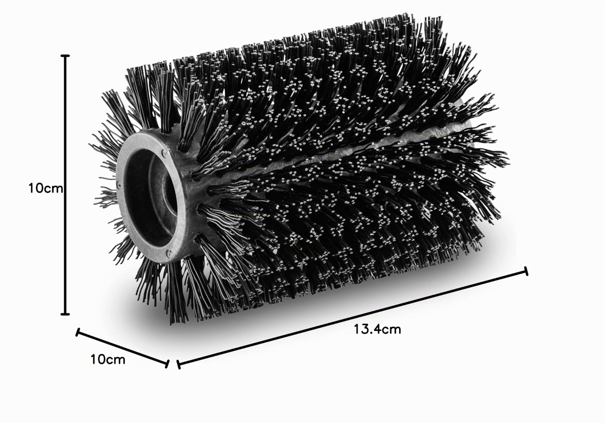 Kärcher 26441210 Set di Due Rulli, Compatibili con la Patio Cleaner PCL 4 Kärcher, Nero