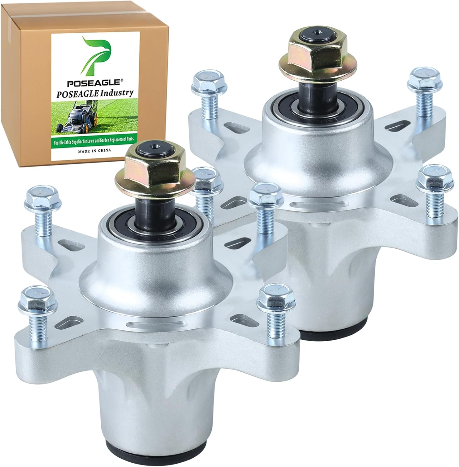 2 Pack 121-0751 Spindle Assembly Replaces Toro 139-3214 Spindle Toro Spindle Assembly 121-0751 117-7267 117-7439 for SS4225 SS 4225 SS5000 MX5025 SS5060 MX5075 Mowers