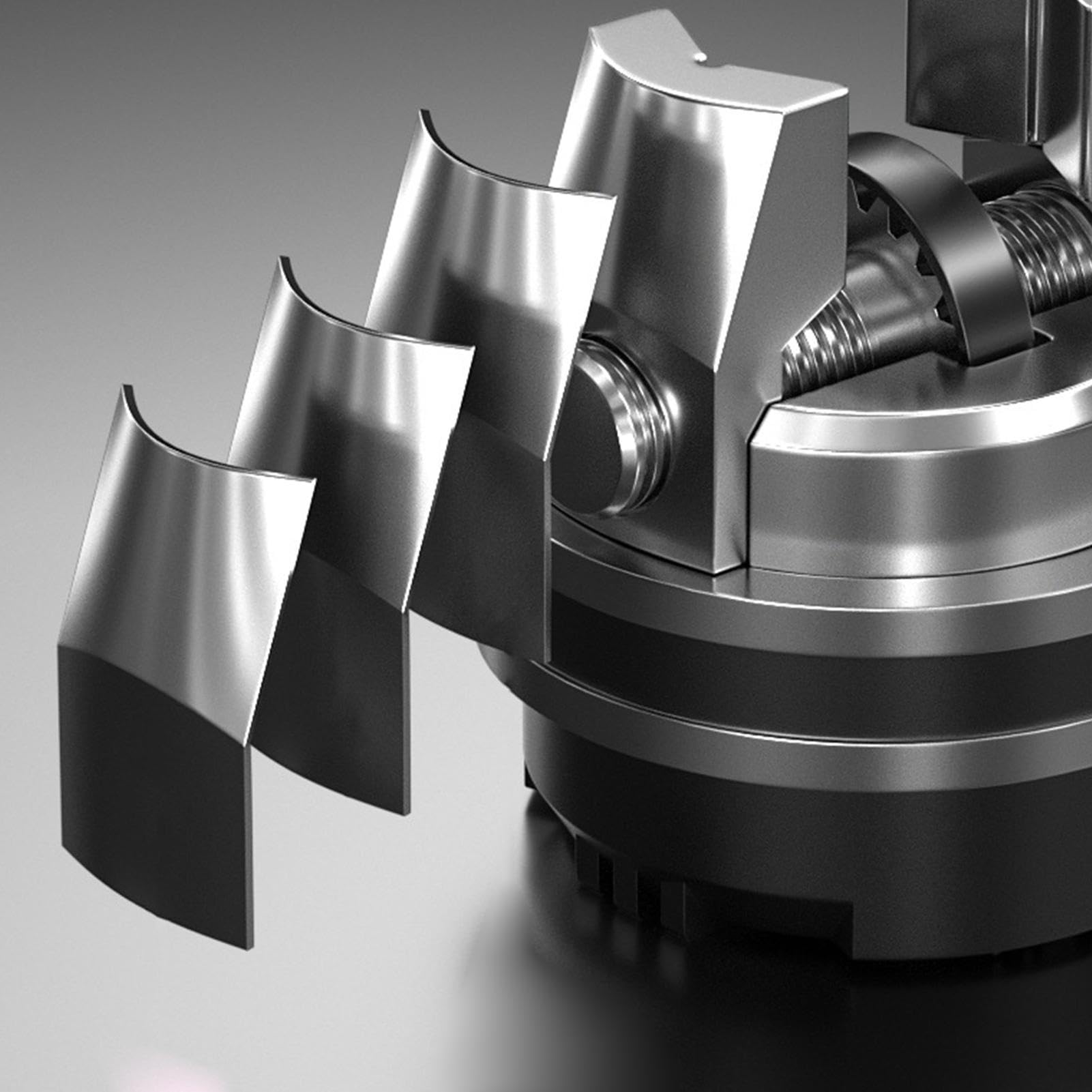 Générique Verstellbarer Schraubenschlüssel mit ergonomischem Griff, robust,