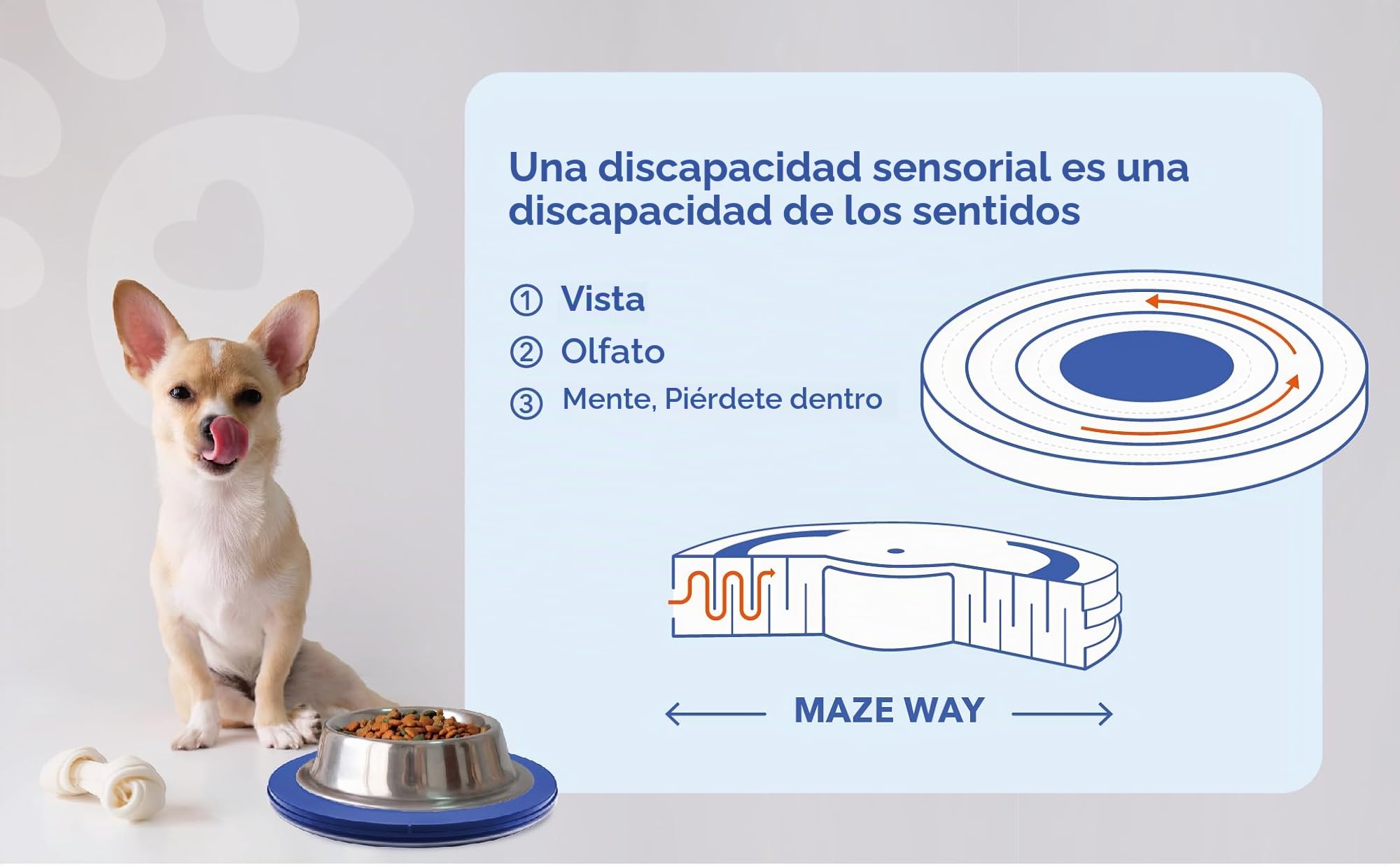 Ant Away Cat Dog Feeding Bowl Tray Ant Away Tray Plato de Comida para Mascotas Bandeja Segura para Interiores Sin Necesidad de Agua Ni Conexión Eléctrica Alimentadores Automáticos para Gatos