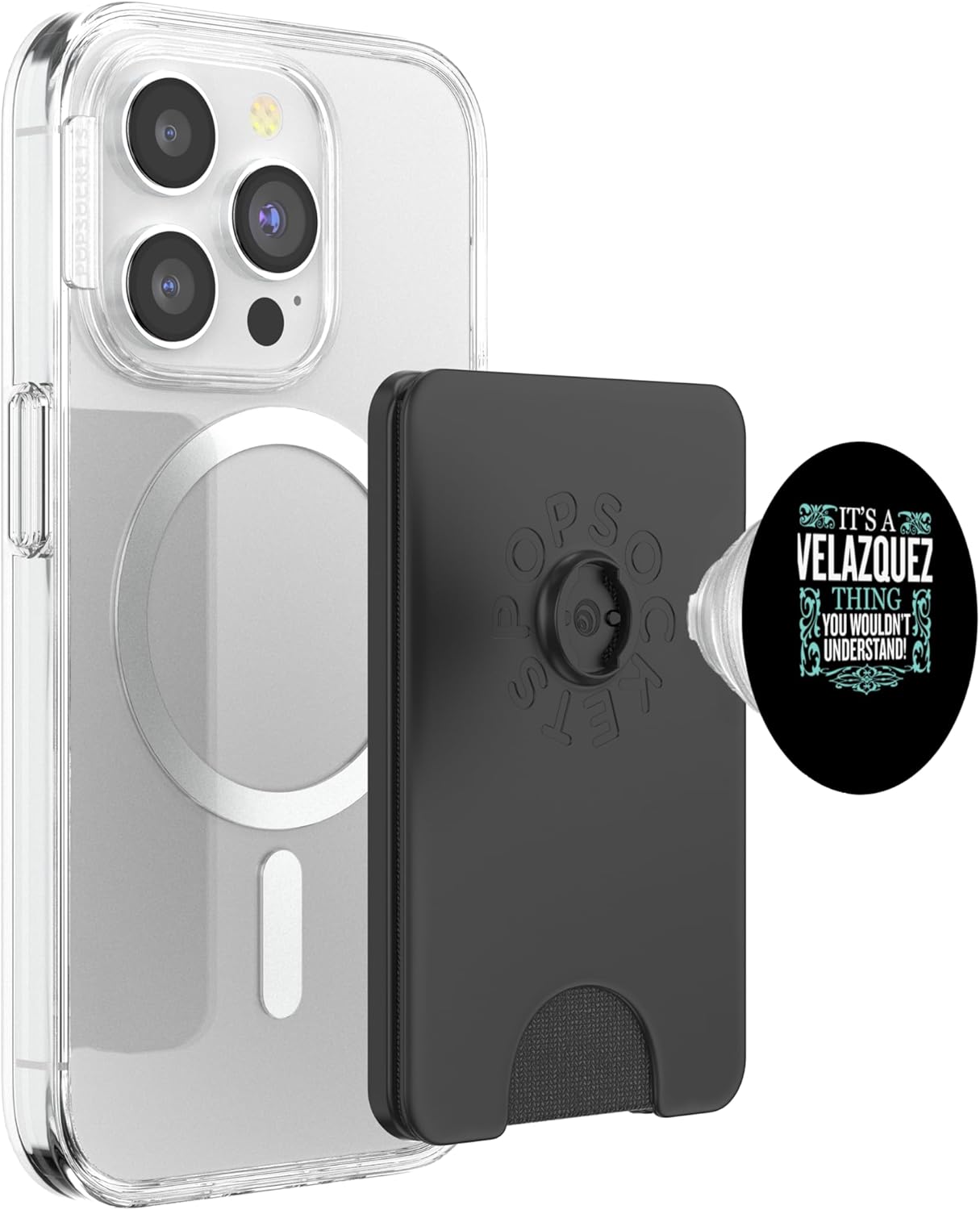 It's Velazquez Thing You Wouldn't Understand Funny Men Women PopSockets PopWallet for MagSafe