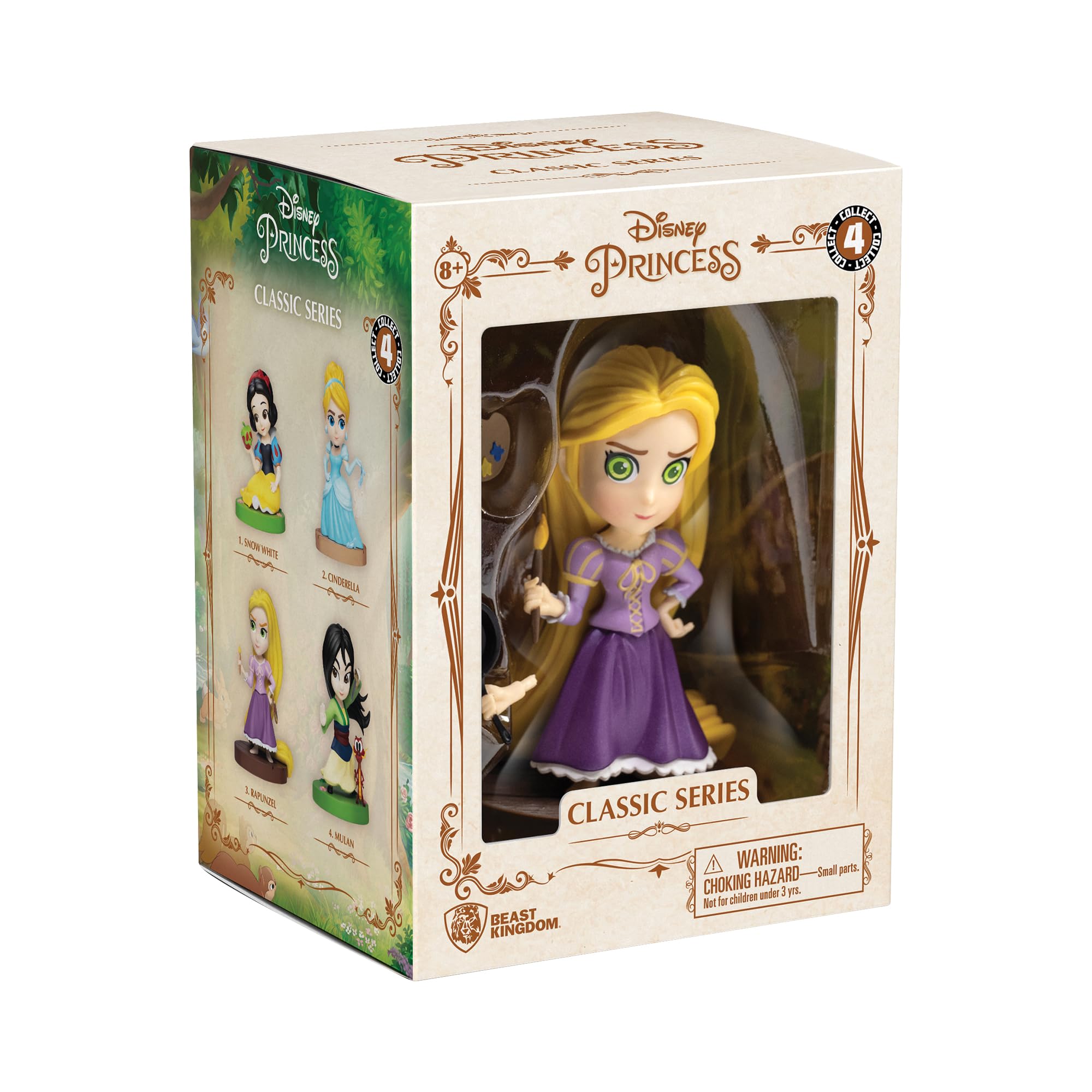 YuMe Disney Princess Rapunzel 3" Mini Figure Collectable in Hero Window Box, 6.5 cm - Image 4