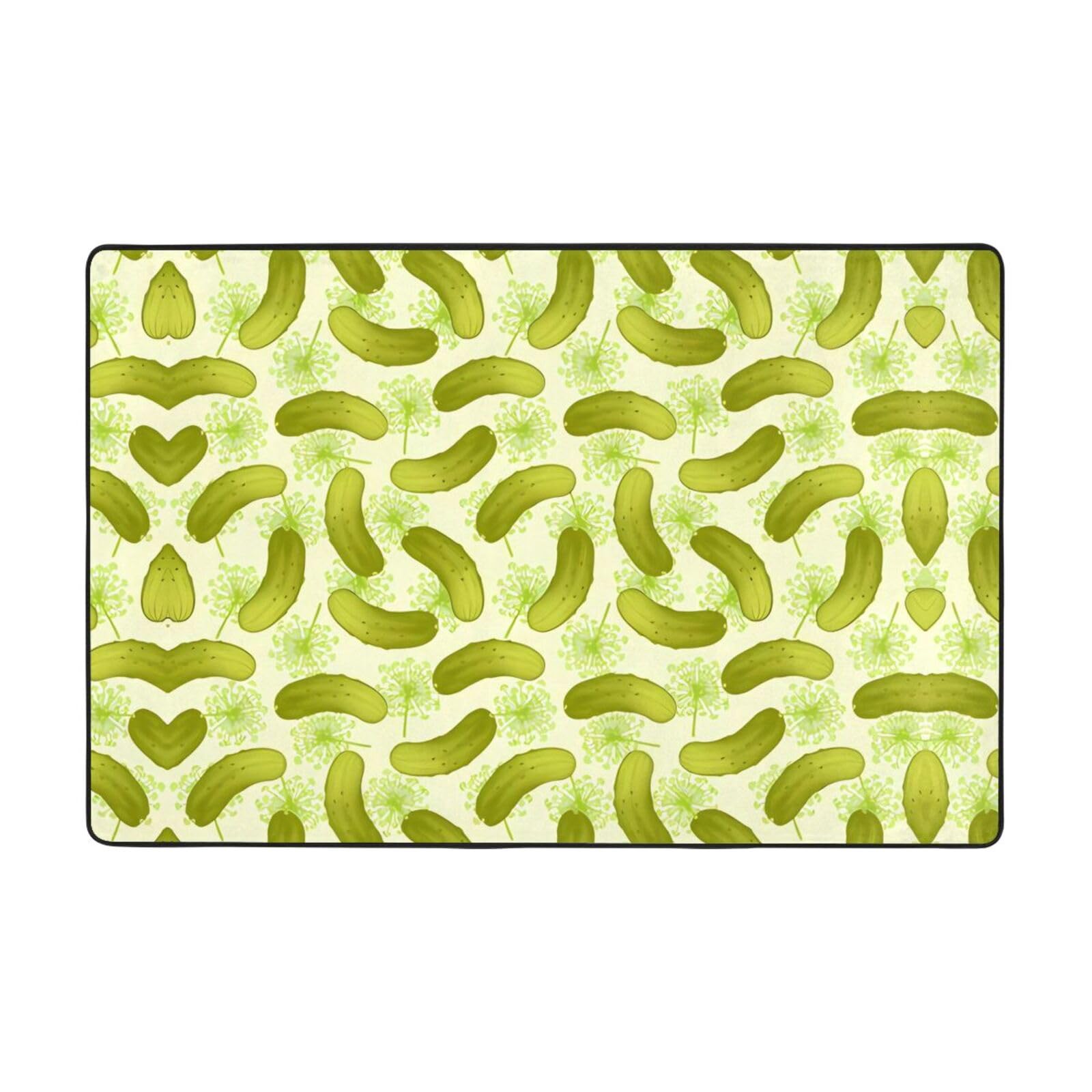 Tapis de sol sushi et cornichons HYTTER 182x121cm en flanelle