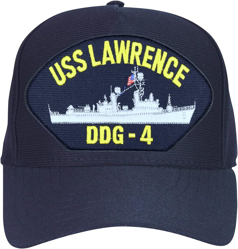 USS Lawrence DDG-4 Ball Cap Hat