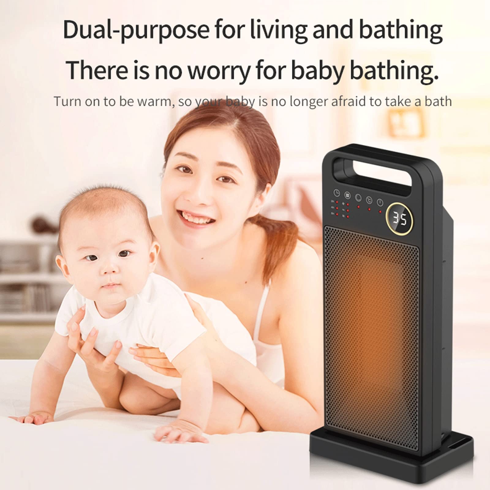 Calefactor Electrico Bajo Consumo, Tres Ajustes De Engranajes,Control Remoto Radiador Bajo Consumo Electrico, Facilitar El Ahorro De Energía Estufas Electricas Bajo Consumo Oficina Del Dormitorio