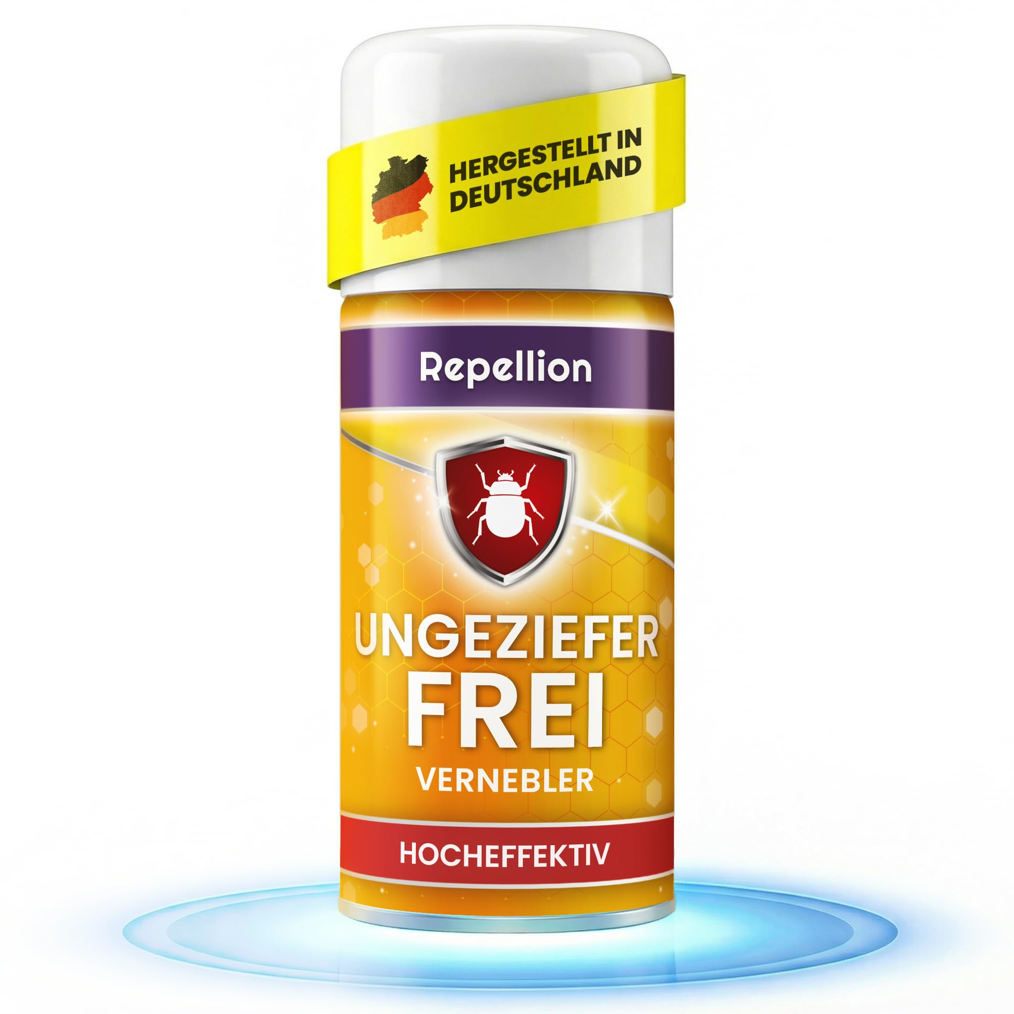 Repellion ® Anti Ungeziefer Fogger für Wohnräume – Ungeziefer Vernebler & Insekten Fogger – Ungeziefer Bombe zur Raumbehandlung gegen Ungeziefer
