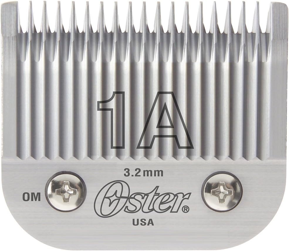 Oster Professional 76918-076 Replacement Blade for Classic 76/Star-Teq/Power-Teq Clippers, Size #1A 1/8" (3.2mm)