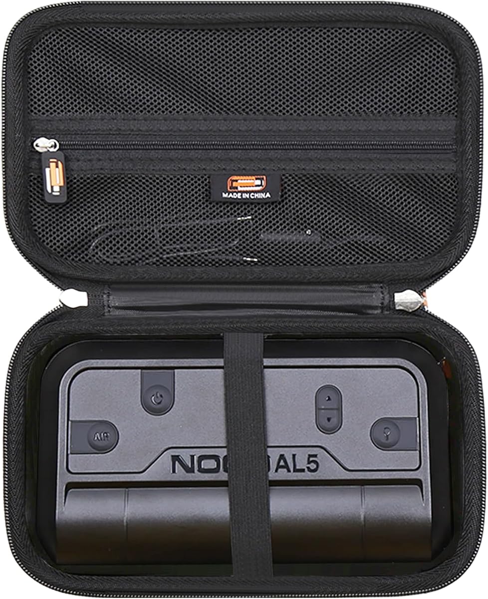 Travel Carrying Case For NOCO Air AL5 Cordless Tire Inflator Portable Rechargeable Air Compressor, Hard EVA Protective Storage Case (Case Only)