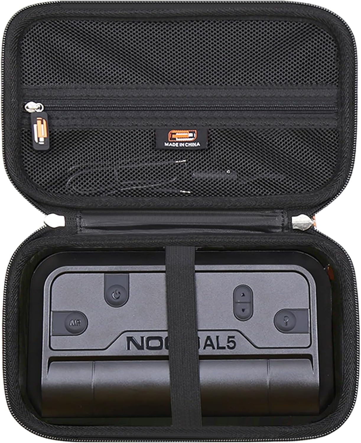 Travel Carrying Case For NOCO Air AL5 Cordless Tire Inflator Portable Rechargeable Air Compressor, Hard EVA Protective Storage Case (Case Only)