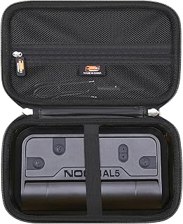 Travel Carrying Case For NOCO Air AL5 Cordless Tire Inflator Portable Rechargeable Air Compressor, Hard EVA Protective Storage Case (Case Only)