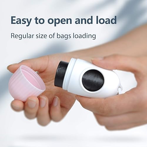 Miniatura 5 de Fida Correa retráctil para perros de razas pequeñas de hasta 26 libras, correa para caminar para mascotas de 16 pies con dispensador y bolsas para