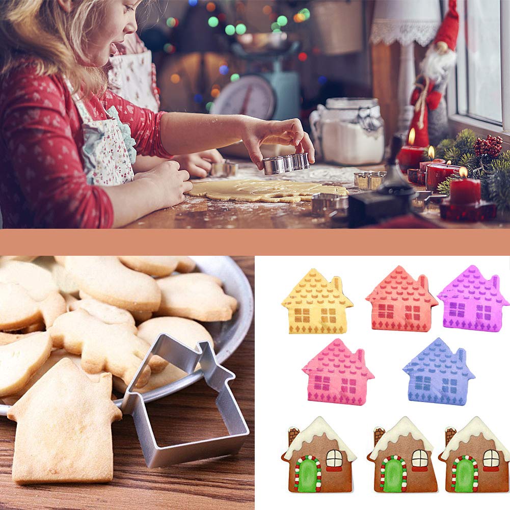 Set Stampini Per Biscotti Chiave E Casa | 2 Formine In Acciaio Inox Per Pancake E Pasta