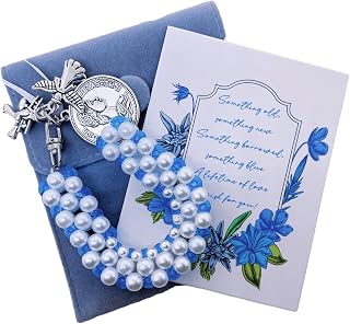 Something Blue for Bride On Wedding Bride Gifts Lucky Horseshoe Wedding Bouquet Charms Bridal Shower Gifts Bride To Be Gifts (Blue Bride gifts 1)