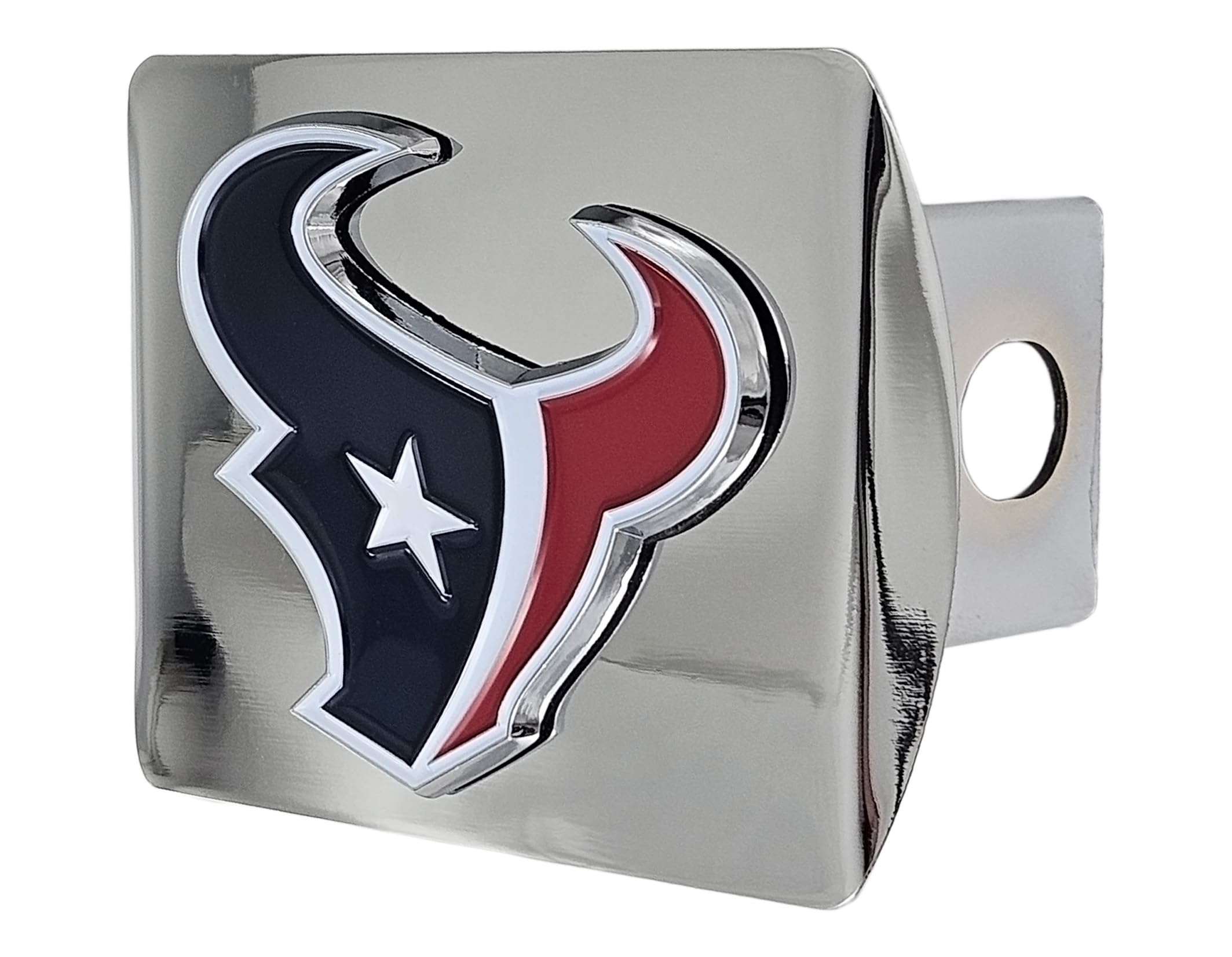 FANMATS - 22564 NFL Houston Texans Metal Hitch Cover - auto accessories | Mubboo