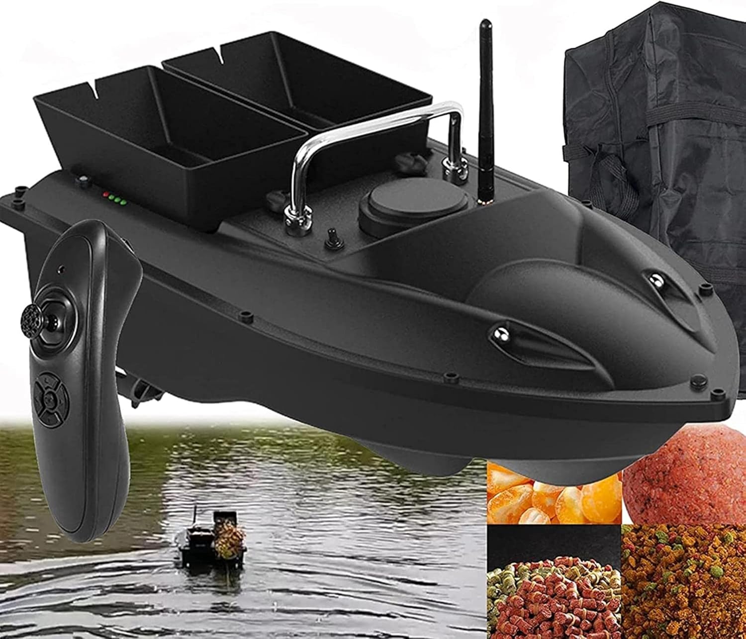 ANSNAL Feeding Boat Fishing with a Replacement Propeller