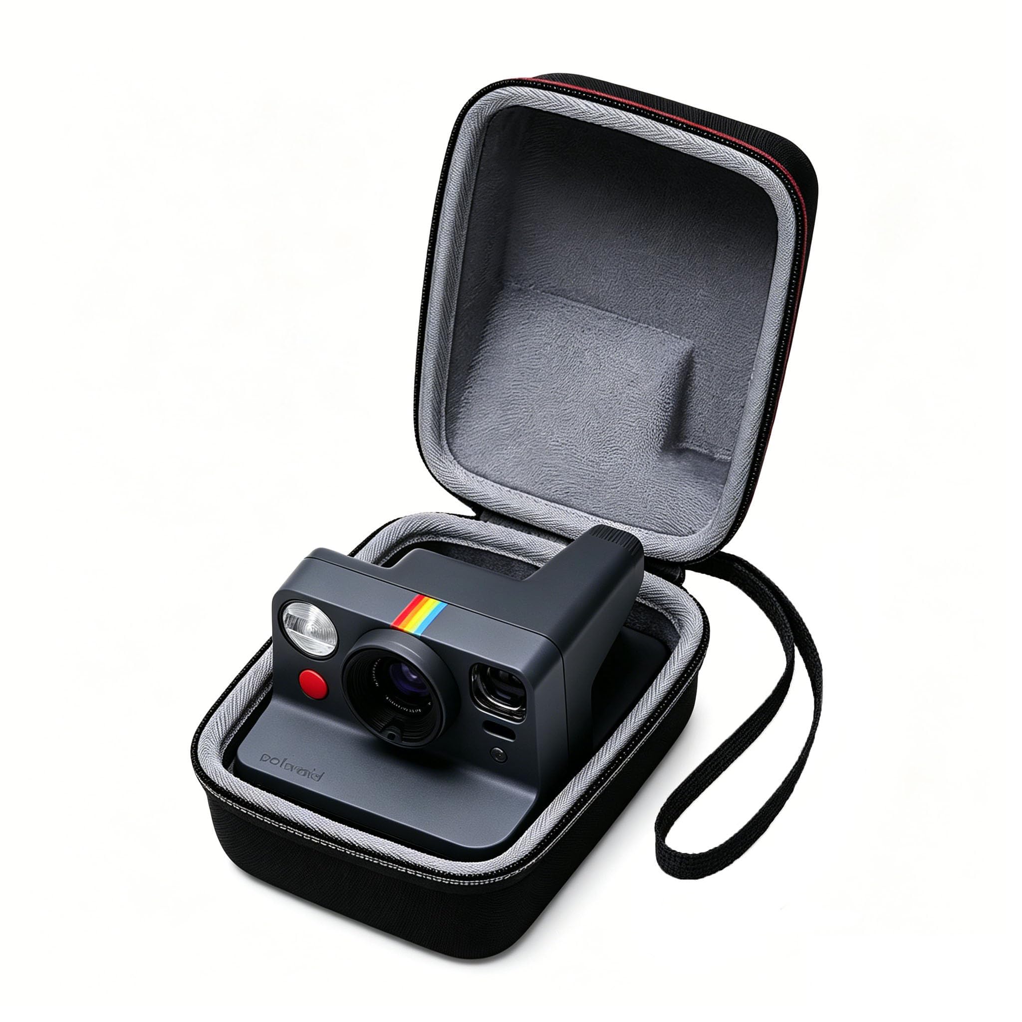 XANAD Custodia per Fotocamere Istantanee, Compatibile per Polaroid Now Gen 2 / Polaroid i type Fotocamera Istantanea（Nero）