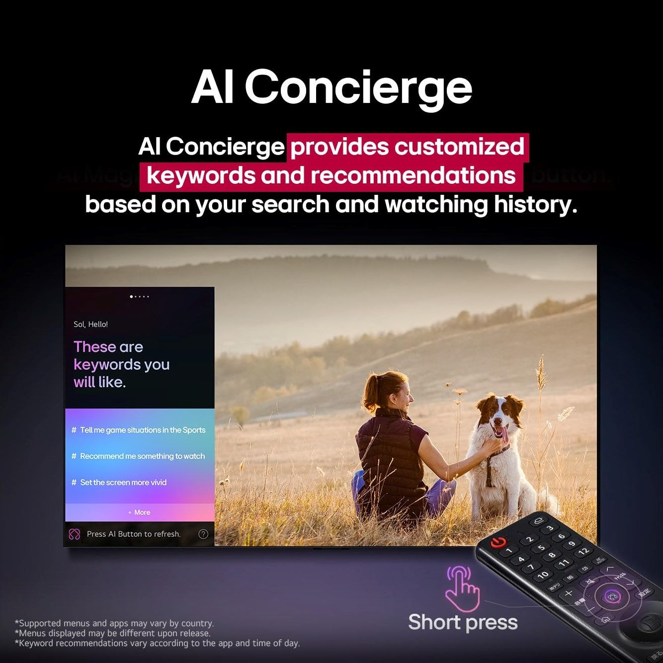 LG 43-Inch QNED80 4K Smart TV - α7 AI Processor 4K Gen 8, Local Dimming, Alexa Built-in, HDR10, HGIG, ALLM, WebOS 25, Magic Remote (43QNED80AUA, 2025)