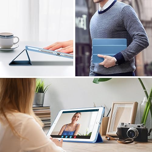 Miniatura 8 de ProCase Funda inteligente para iPad de 9.7 pulgadas iPad 6 5 generación, iPad Air 2, iPad Air, funda delgada de TPU suave con soporte para iPad 9.7