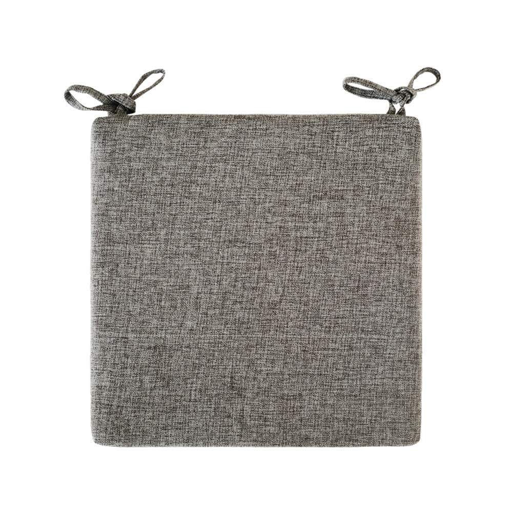 Coussins de Chaise en Lin pour Éviter le Mal de Dos sur les Sièges de Bureau et Table