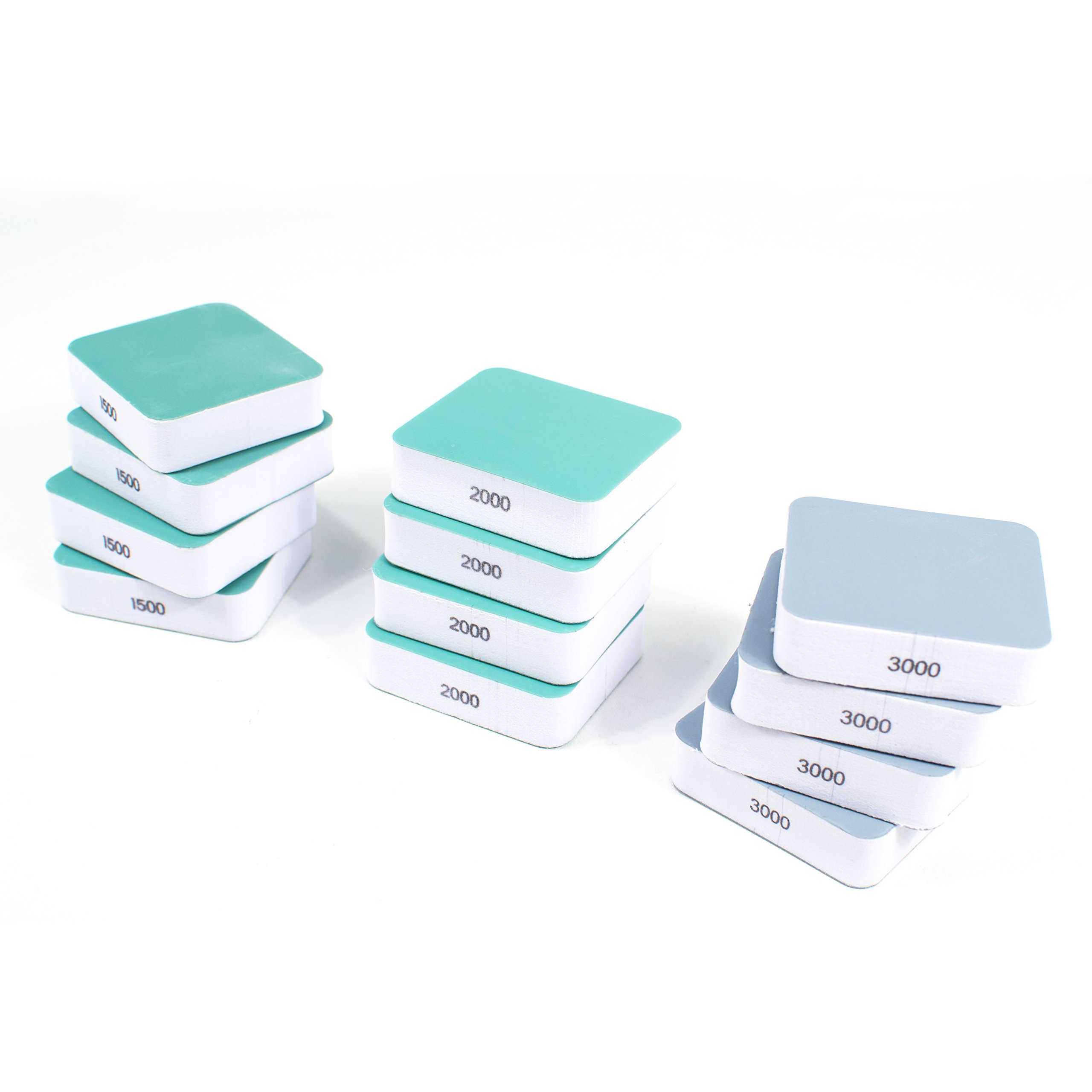 TGR Mini Hand Sanding Blocks for Denibbing PDR - 12 pcs (1500, 2000, 2500 grit)