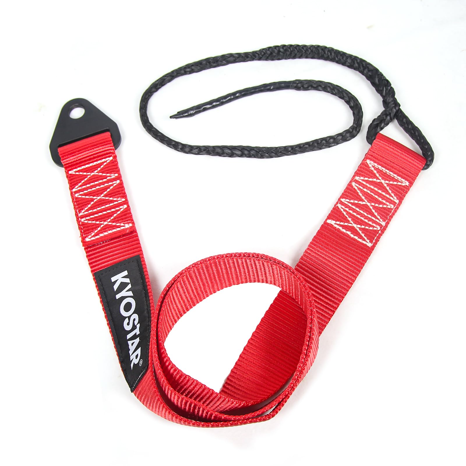 64in Snow Plow Lift Strap for ATV UTV Winch Heavy Duty, 4400lbs Tensile Strength Model Replace 106100