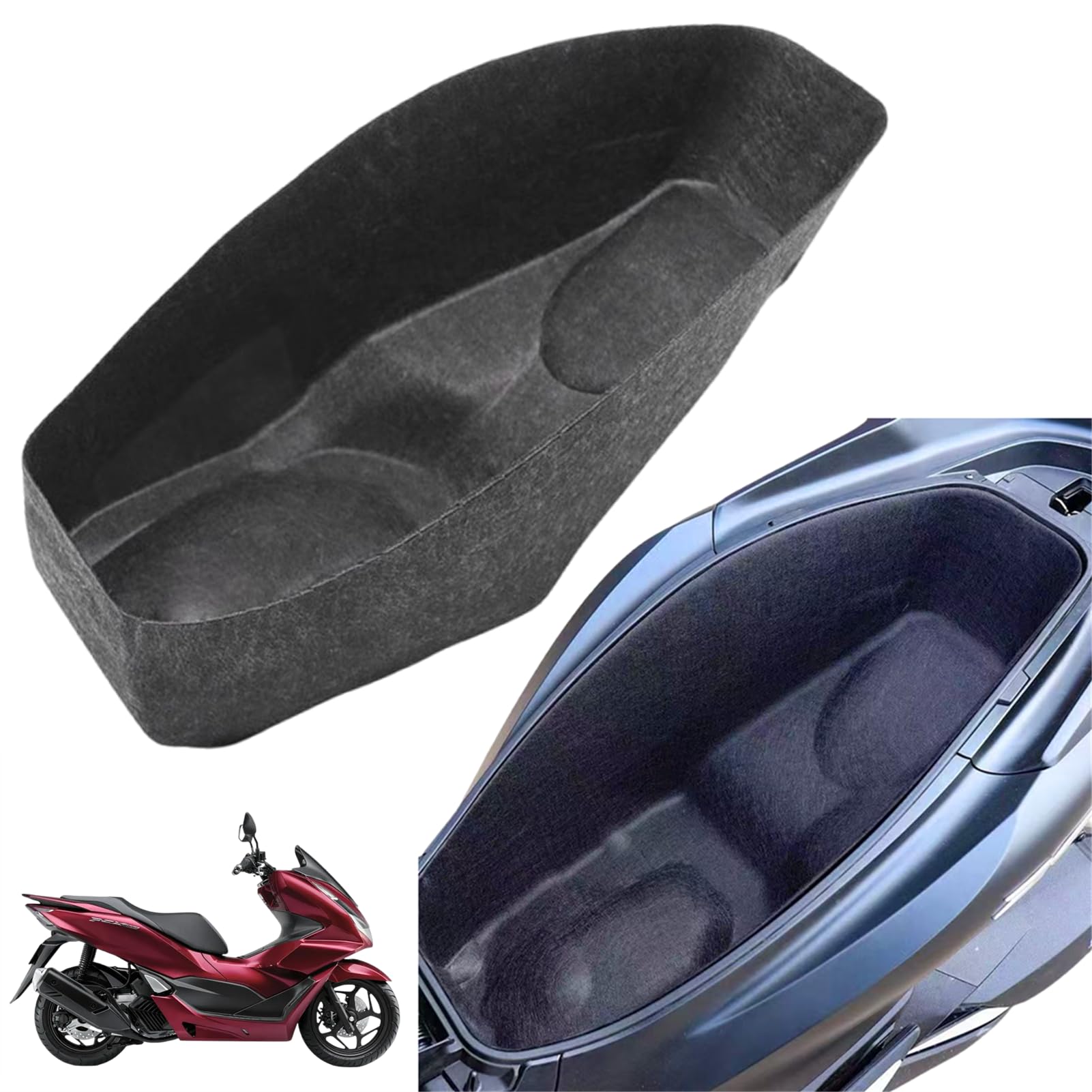 Amazon | ホンダPCX125/PCX160用メットインマット、中敷きシート