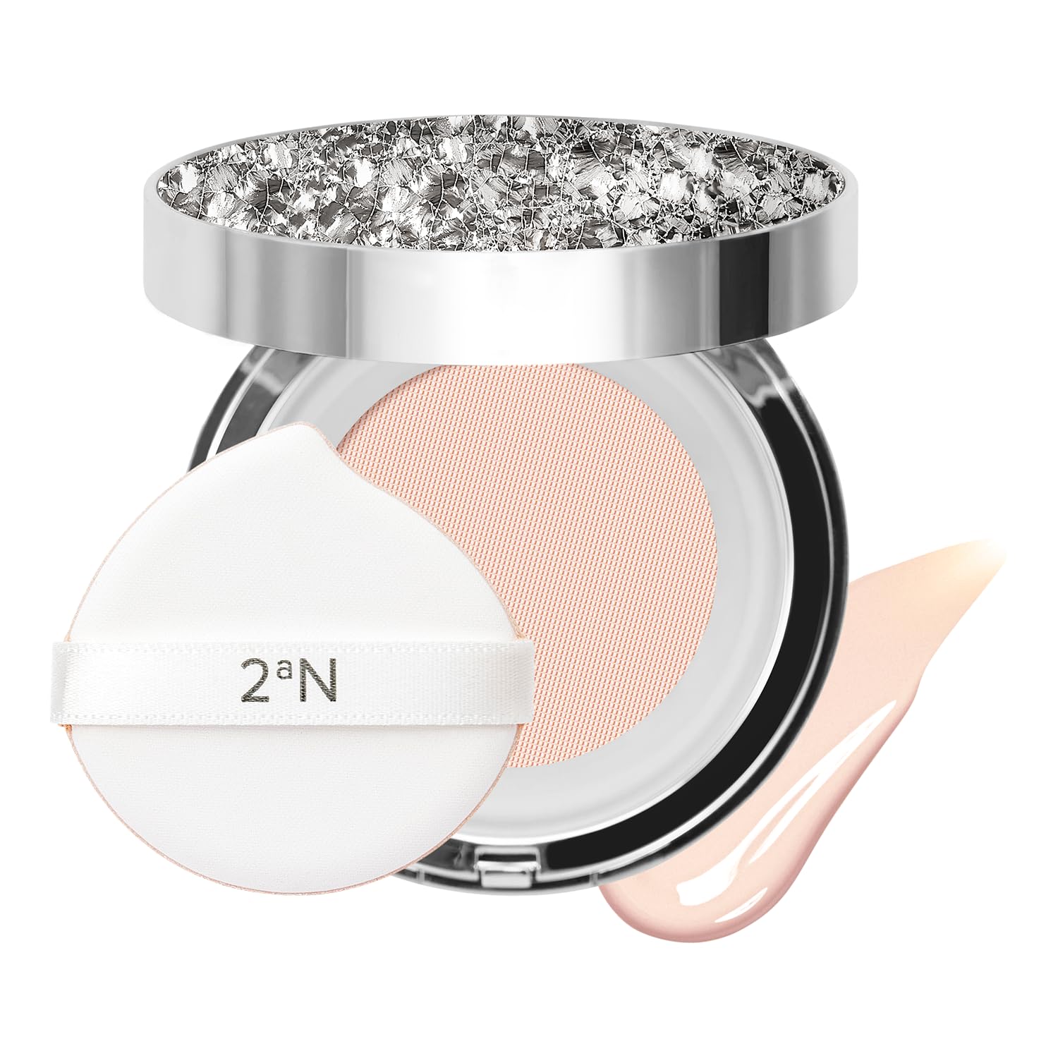 Amazon.com : 2aN Gleaming Tension Cushion Foundation Pact 0.45 oz