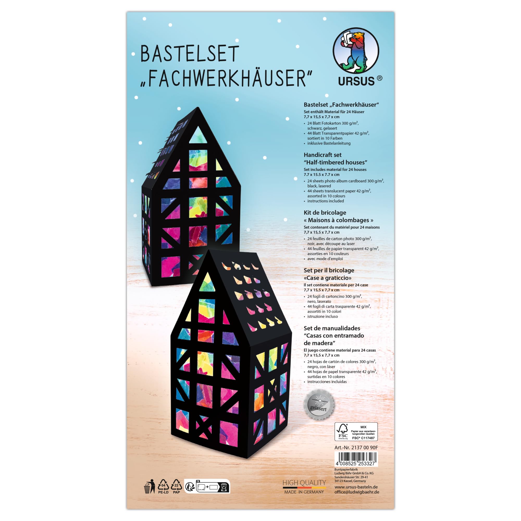 Ursus 21370090F Craft Set, Multi-Colour, One Size