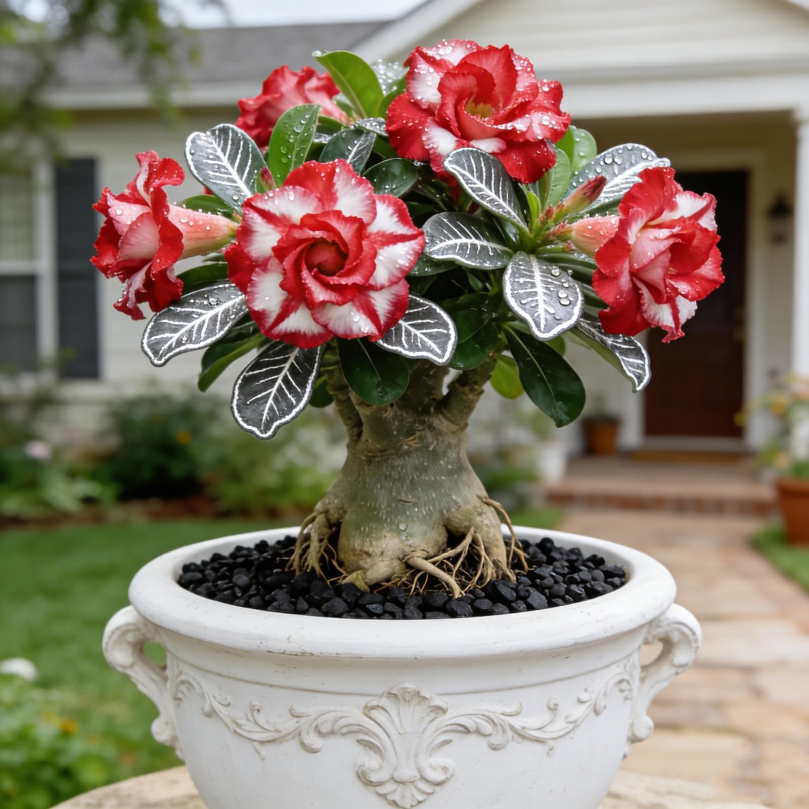 Rosa del deserto, resistente, perenne - Giardini e balconi, decorazione, giardini-2bulbi-C