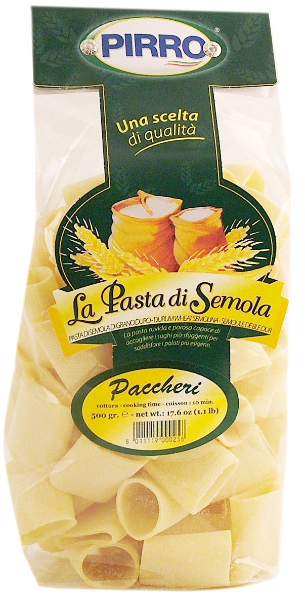 Pirro Pasta Paccheri Pasta 6/17.6 oz. Amazon.de Lebensmittel