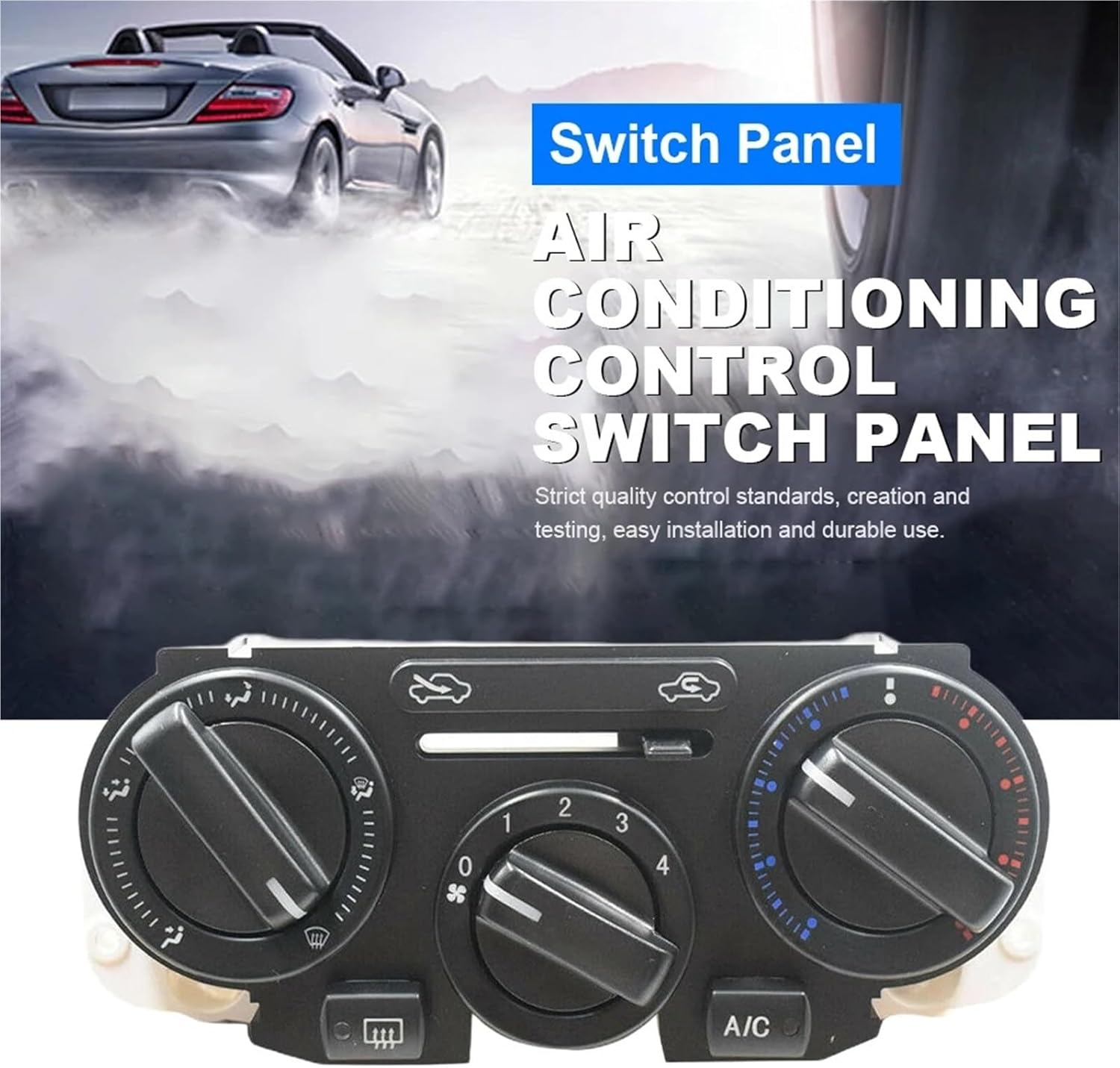 A/C Control Switch Replacement Car Climate Control Switch Fit for Nissan Tiida Sylphy NV200 Geniss 2007-2015