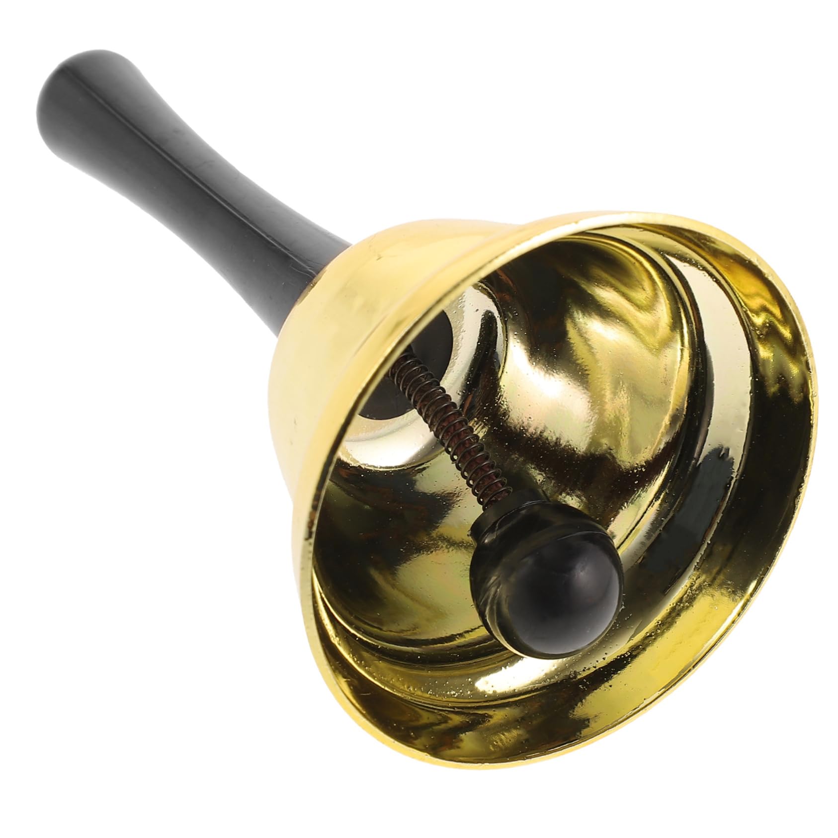 GOOHOCHY Polished Iron Christmas Hand Bell Decor Boys and Girls Hand Bells for Decorations for Christmas Ornaments