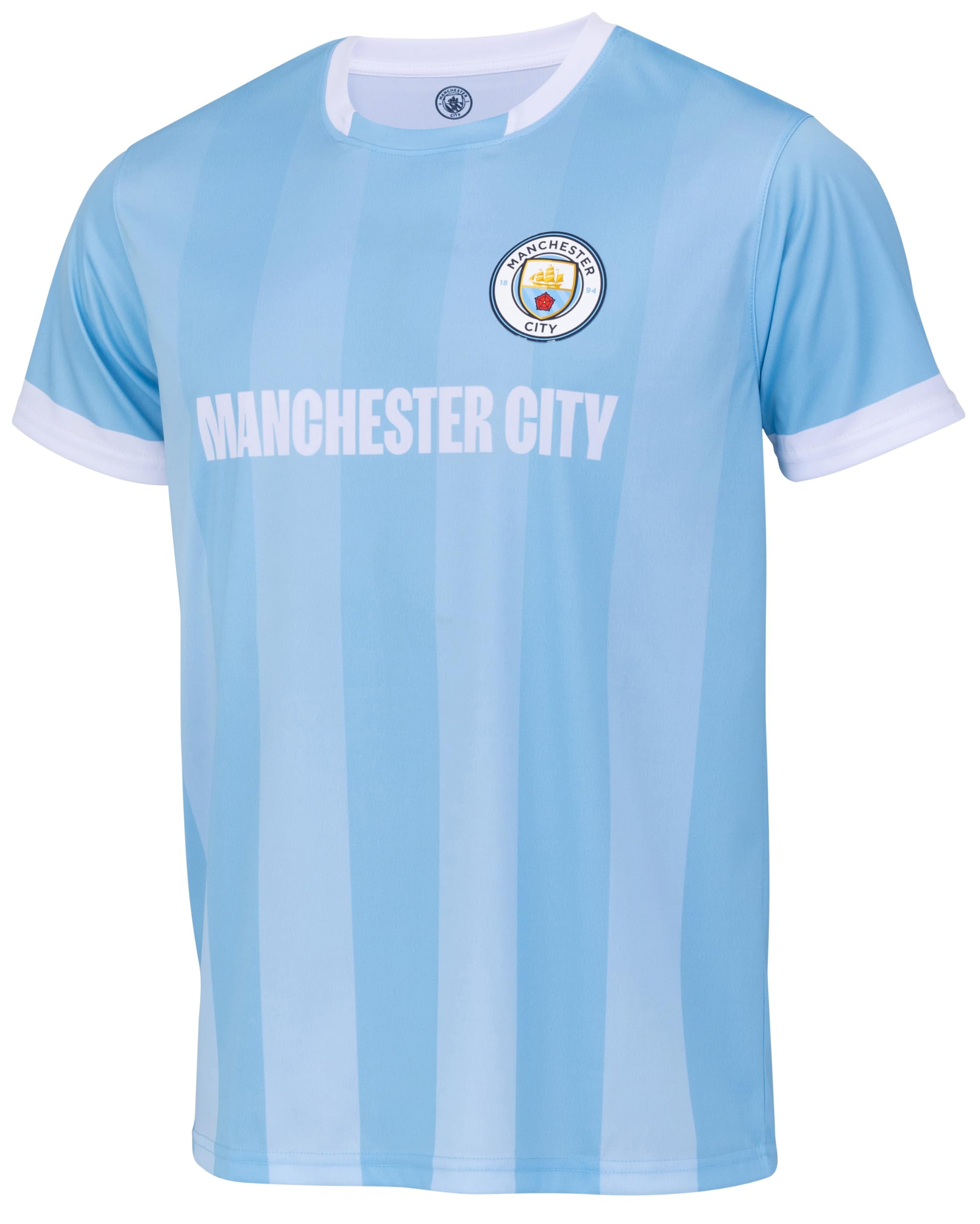 Manchester City FC Dziecięca Koszulka z Krótkim Rękawem - Oficjalna Kolekcja