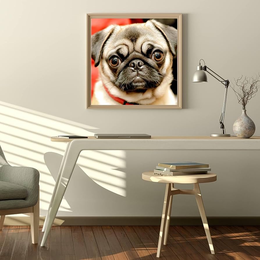 Amazon.co.jp: pigpigboss パグダイヤモンドペインティング