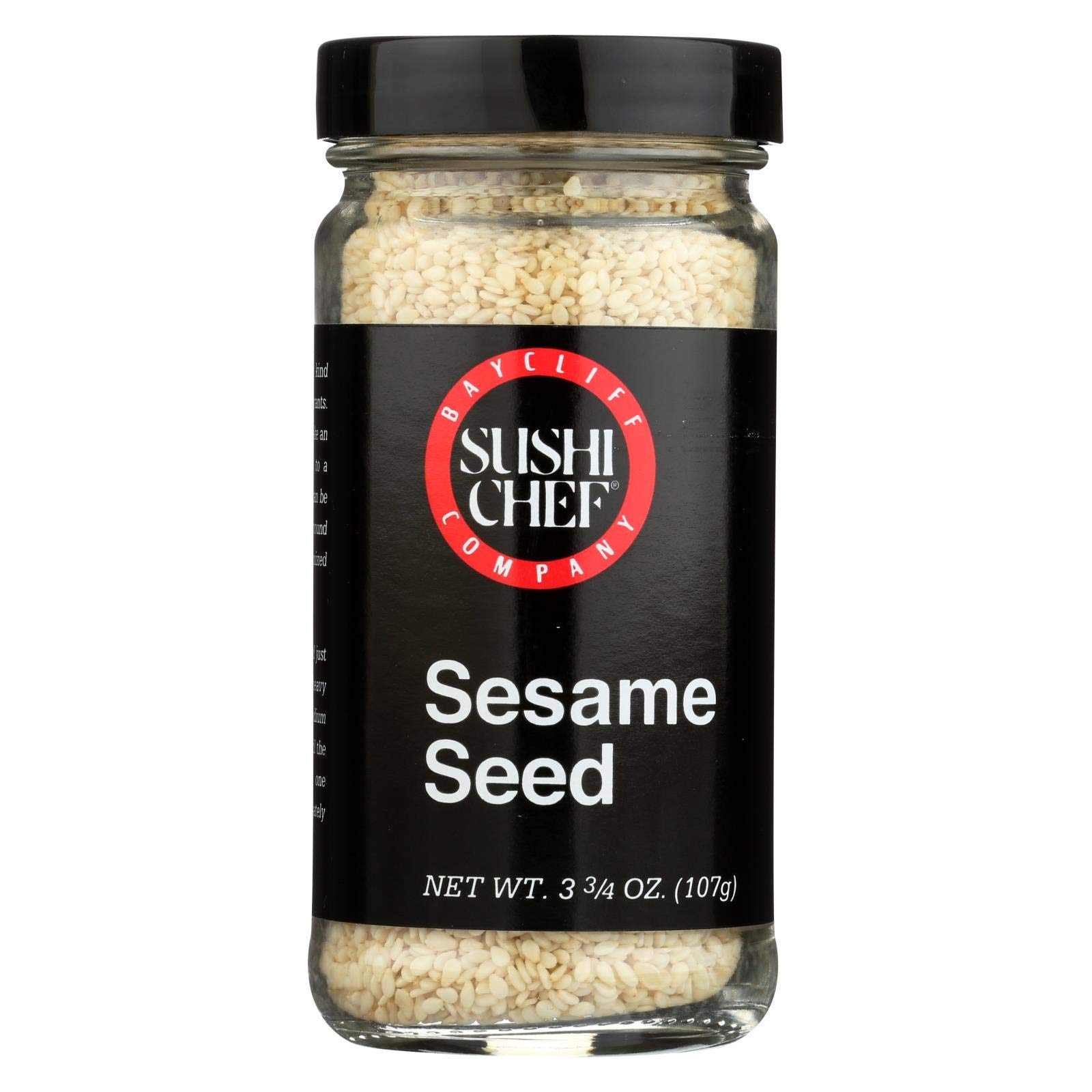 Sushi Chef Sesame Seeds - 3.75 ounce - 12 per case12
