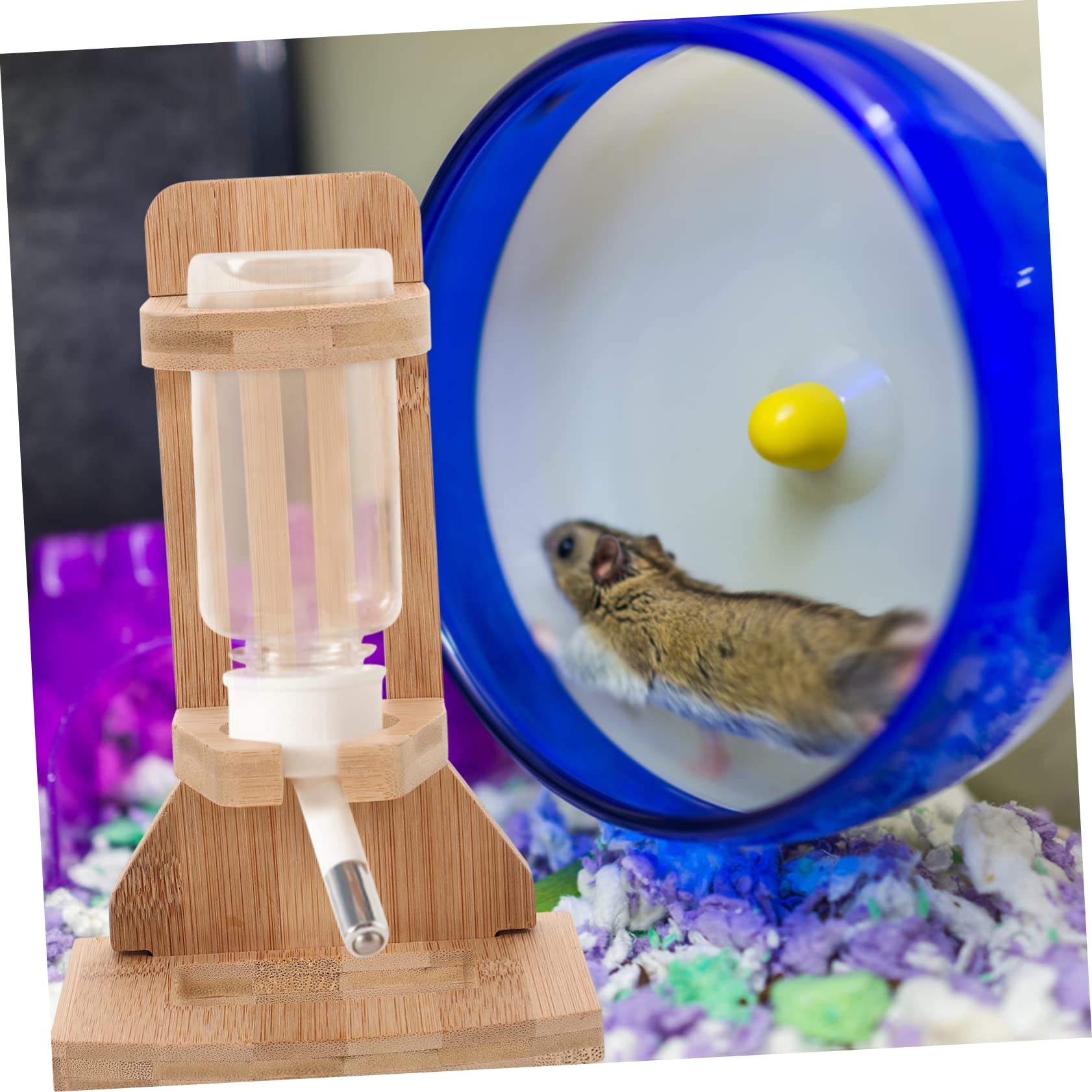 2stücke Adjustable Hamster Bottle Holder Stand Für Nagertränken Stabiler Für Kaninchen Und Chinchillas Langlebigem Material Für Kleine Haustiere