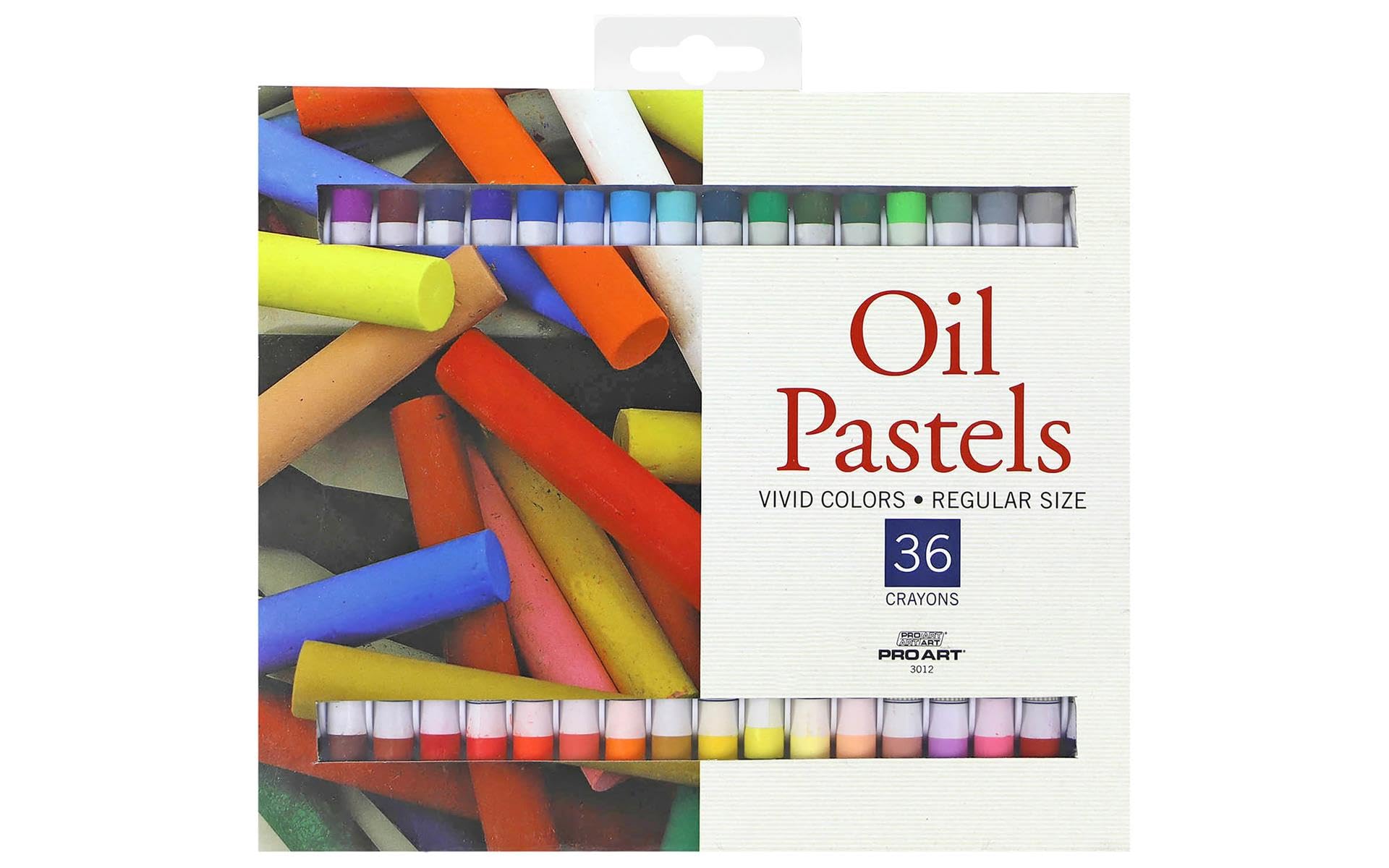 Pro-Art Pastel à l'huile Lot, 36 Color Set