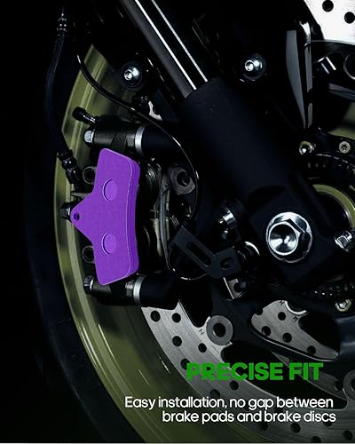 Miniatura 5 de SCITOO Pastillas de freno de fibra de carbono aptas para Arctic-Cat 250 1999-2004, Arctic-Cat 300, 2002 para Arctic-Cat 375, 1998-2004 para