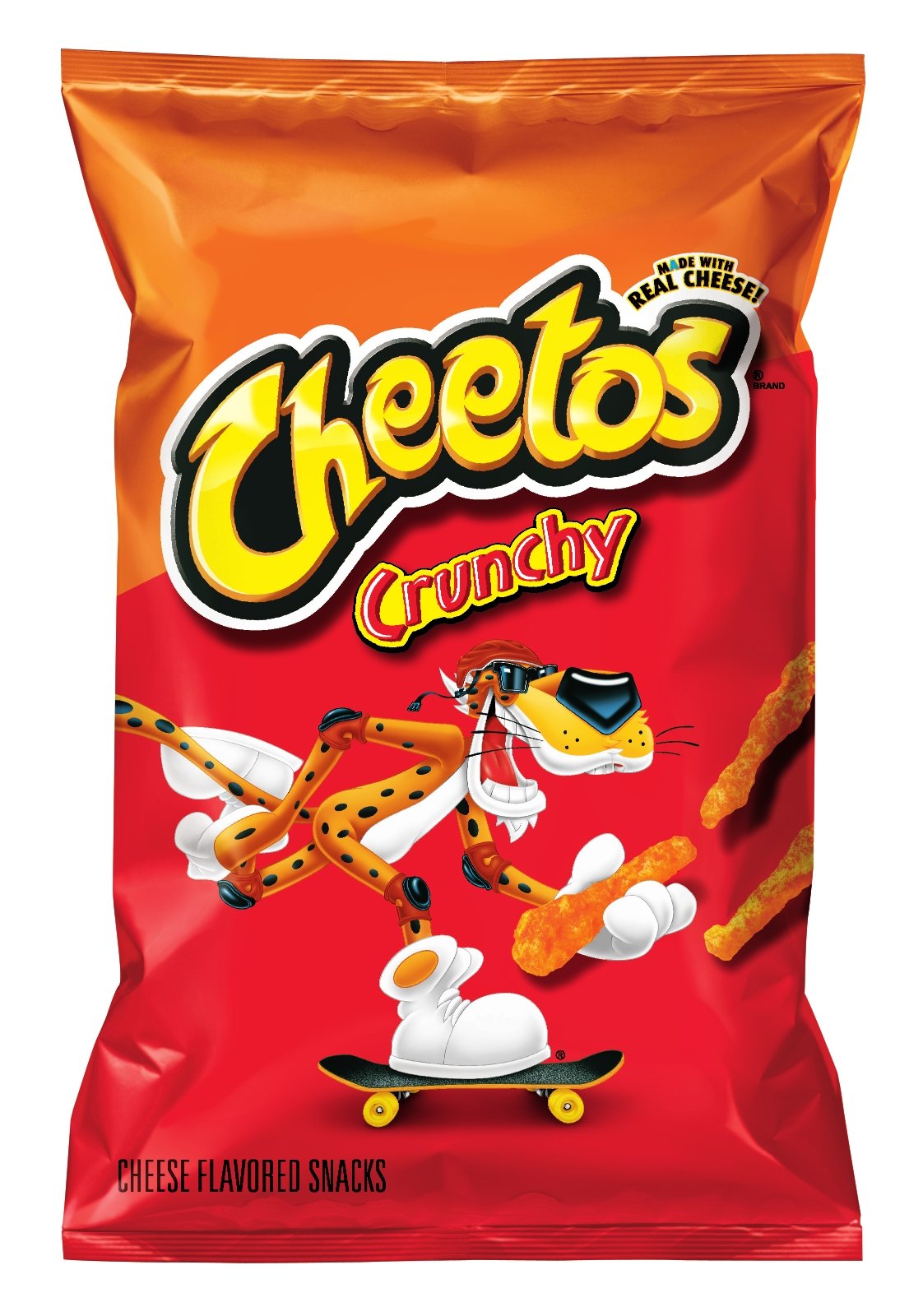 Cheetos Cheese Snacks, Crunchy, 3.25 Ounce (Pack of 28)