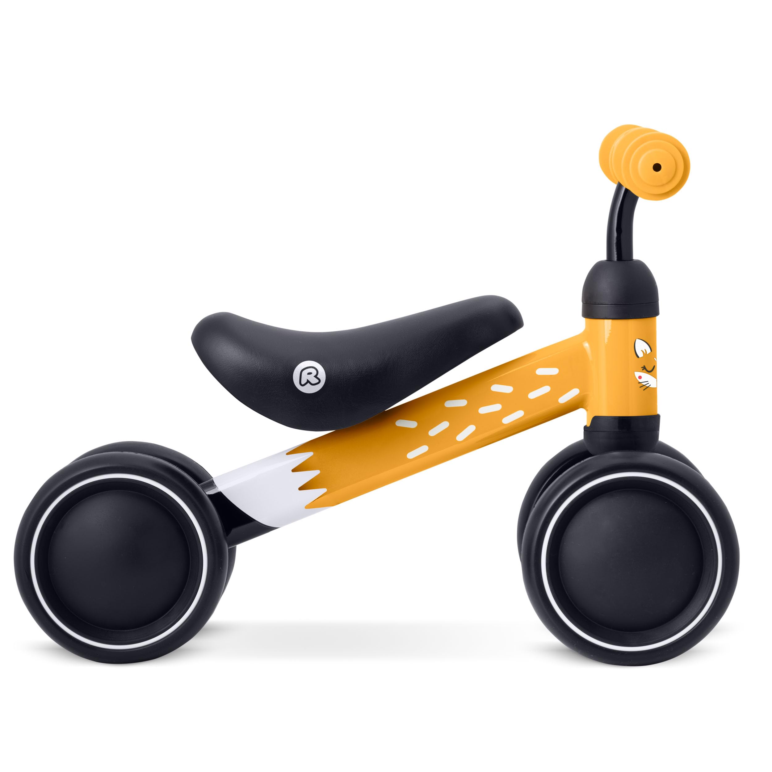 Ricokids Rowerek Biegowy dla Dzieci od 1 roku życia - Trójkołowy - Stabilna Stalowa Rama - Lekki